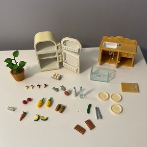 Sylvanian families kitchen accessories